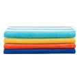 thumbnail image 5 of 4-Pack Cabana Stripe Beach Towels, Standard Size, Assorted Colors, 28 in x 60 in, 5 of 5