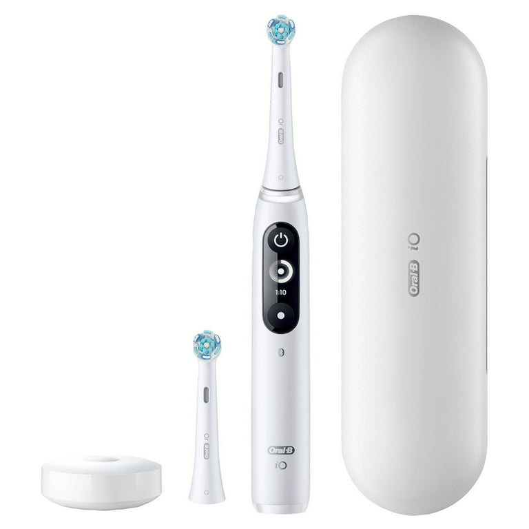 Oral-B iO Series 7 Electric Toothbrush - White Alabaster - Walmart.com Oral-B iO Series 7 Electric Toothbrush - White Alabaster - Walmart.com