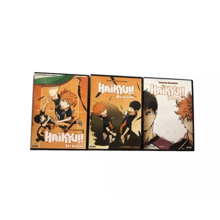Haikyu!! Complete Series Seasons 1-3 DVD