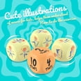 thumbnail image 4 of Juego de 2 dados de ejercicio Skywin Kids Yoga con bolsa de malla, 4 of 7