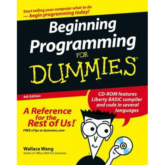 Pre-Owned Beginning Programming for Dummies [With CDROM] (Paperback) 0470088702 9780470088708