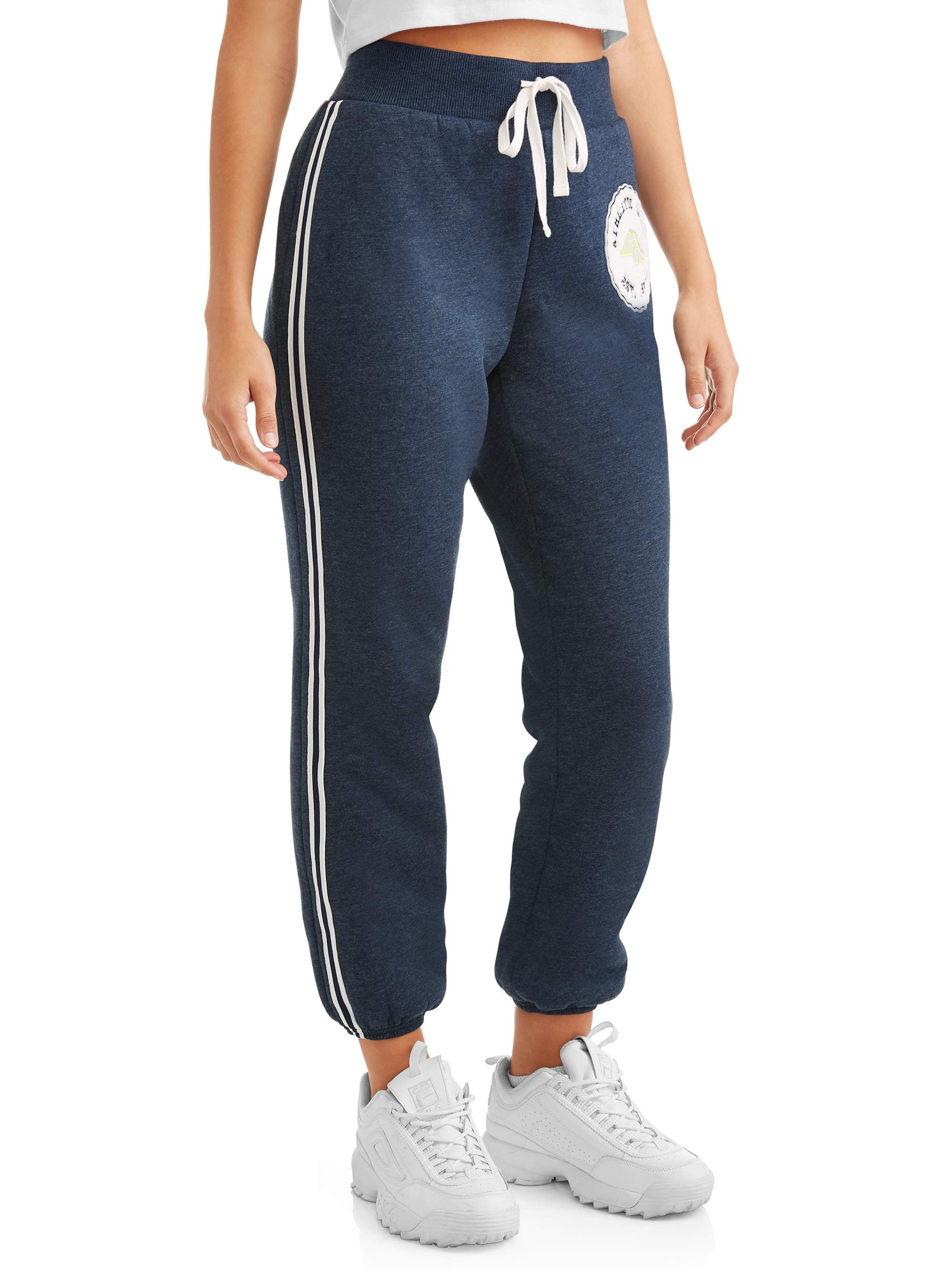 No Boundaries Juniors’ Sherpa-Lined Joggers - Walmart.com