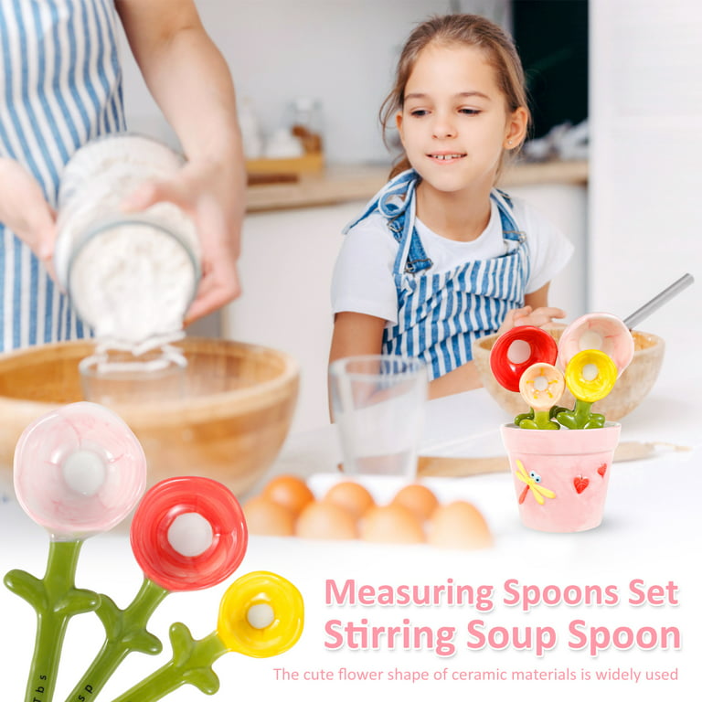 4pcs Kitchen Measuring Spoon Set, Baking Tool, Milk Powder Spoon