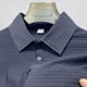 thumbnail image 5 of Hombres Moda Casual Manga Corta Suéter Sólido Cuello Turndown Blusa Tanque Deportivo, 5 of 7