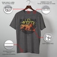 thumbnail image 3 of Men's Lion King Hakuna Matata Sunset Circle Graphic Tee Charcoal Heather Large, 3 of 11