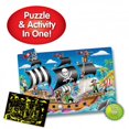thumbnail image 1 of The Learning Journey International 113851 Casse-Tête Double - Phosphorescent - Bateau Pirate, 1 of 4