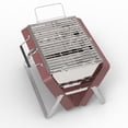 thumbnail image 4 of Estufa de barbacoa portátil plegable para exteriores Estufa de barbacoa para el hogar Estufa de barbacoa pequeña Horno de acero inoxidable con carbón, 4 of 5