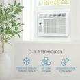 thumbnail image 4 of Keystone 12,000 BTU 115-volt Window Air Conditioner with Remote, White, KSTAW12BE, 4 of 16