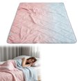 thumbnail image 2 of SUYOLL A Soft Gradient Summer Cooling Blanket Comforter For Cozy Nights And Light Sleep Lightweight Comfortable Have a Nice Sleep, 2 of 7