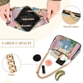 thumbnail image 2 of FORMRS Womens Shoulder Bag with Chain Strap Clutch Purse Cute Tote Handbag, Pink Seaside Boat, 2 of 7