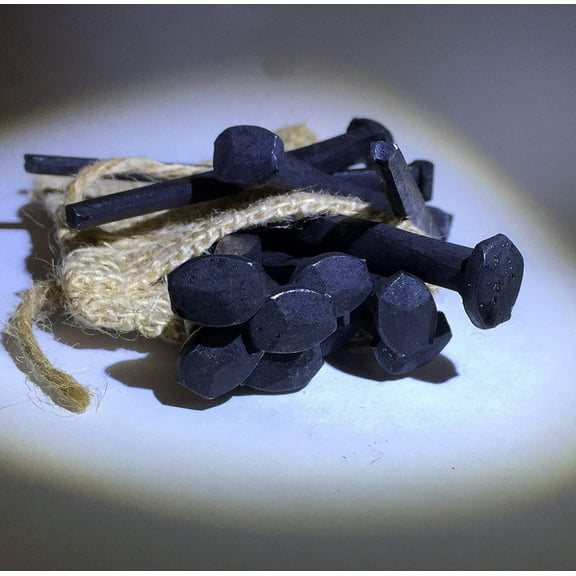 (20) 2" Steel Decorative Antique Wrought Head Nails-Rosehead Nails