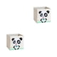 thumbnail image 3 of Toystoory Práctico armario de almacenamiento de juguetes, fácil acceso a los juguetes de los niños, gran regalo, cubo de almacenamiento panda 2piezas, 3 of 6