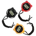 thumbnail image 1 of JUNWELL 3 Pcs Stopwatch Digital for Kids Portable Fitness Black Abs Ag13 Button Battery, 1 of 6