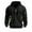 Black, variant on Razzly Men's Spring And Autumn Long Sleeved Hoodie Men's Casual Unique Outdoor Design Solid Color Long Sleeved Hoodie Hooded Pullover Sweatshirt Men's Hoodie Zip up Hooded Sweatshirts Men(White,XXL)