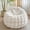 Beige, variant on Fluffy Faux Rabbit Fur Bean Bag Cover (No Filler), Big Luxury Fuzzy Stuffed Animal Storage Bubble Large Bean Bag Chair Home Decor, Comfy Shaggy Furry Beanbag Cover Kids Girls Adults, Beige