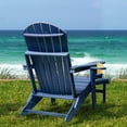 thumbnail image 3 of PAOLFOX Adjustable Backrest and Folding Adirondack Chair with Ottoman, 3 of 9