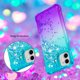 thumbnail image 3 of Funda para iPhone 11 Transparente con Brillos Carcasa Protectora Antigolpes con Glitter Brillante, 3 of 5