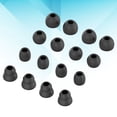 thumbnail image 4 of Shisuyan 1 Set 16pcs Silicone Earbuds Earmuffs Earphone Case Cover Comfortable Compatible for Pro Powerbeats3 (Black), 4 of 7
