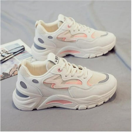 

NAYUKA New in Women Sneakers Summer New Breathable Mesh Lace Up Ladies Outdoor Casual Flat Sport Vulcanized Shoes Woman Zapatos Mujer