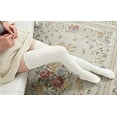 thumbnail image 3 of QIANJIA Women Thigh High Socks Extra Long Cotton Knit Warm Thick Tall Long Boot Stockings Leg Warmers, 3 of 7