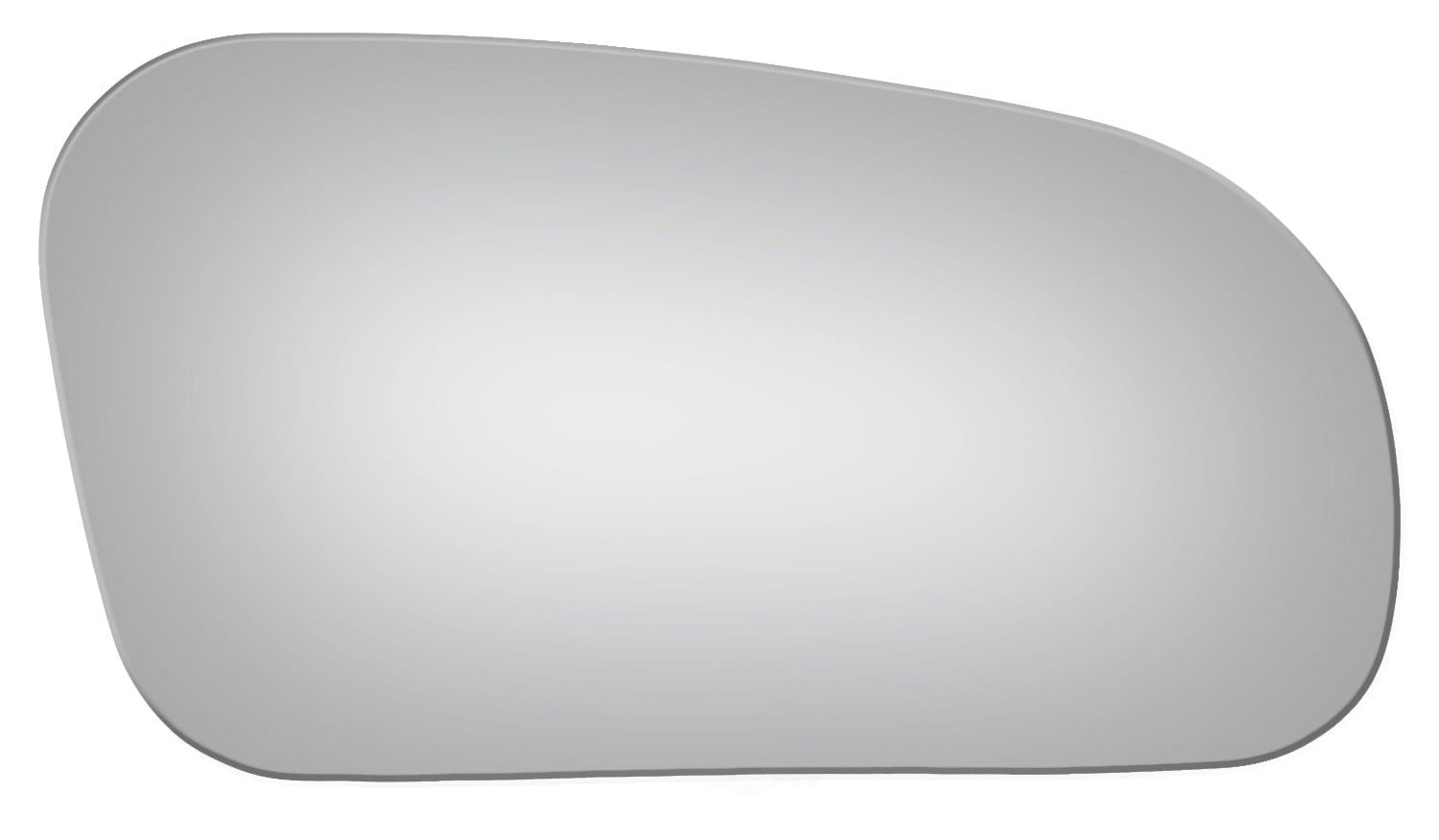Burco Side View Mirror Replacement Glass - Clear Glass - 3527