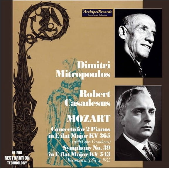 Mozart / Mitropolous - Konzert Fur Zwei Klaviere KV 3 - Music & Performance - CD