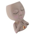 thumbnail image 3 of Female Face Flower Pot, Multipurpose Resin DIY Face Planter Pot  for Indoor Plants, 3 of 8