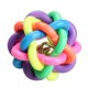 thumbnail image 2 of Juguete para perros y gatos, bola redonda de goma colorida con campana pequeña, tamaño S, 2 of 8