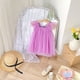 thumbnail image 1 of Vestido de malla con alas de mariposa para niñas Vestido de princesa para niñas pequeñas Vestido de pieza, 1 of 6