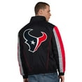thumbnail image 2 of Men's Starter  Black Houston Texans Thursday Night Gridiron Half-Zip Jacket, 2 of 2