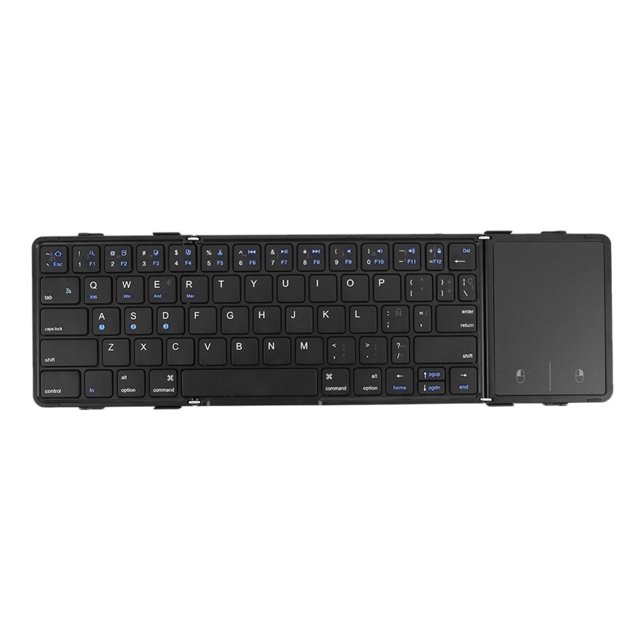 Spanish Portable Keyboard 210mAh Touch/Digital Rechargeable Bluetooth-Compatible