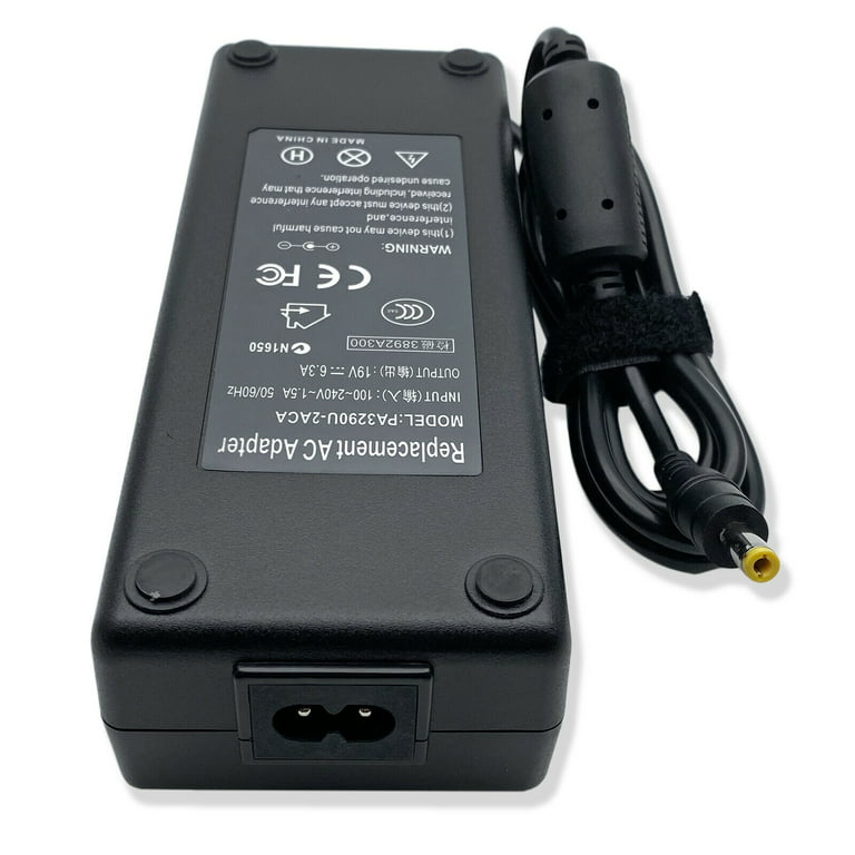 AC Adapter Power Cord Charger 120W For Gateway P-6831FX P-6860FX P-7811 FX