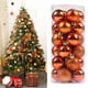 thumbnail image 1 of Bolas De Decoración Navideña Juego de 24 bolas de plástico para árbol de Navidad de 40 mm para colgar JASKFLY, 1 of 9