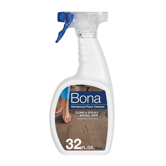 Bona Hardwood Floor Cleaner Spray - 32 fl oz - Unscented - Residue-Free Household Floor Cleaning Solution for Wood Floors C67