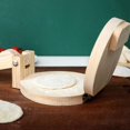 thumbnail image 5 of 2X Wood Tortilla Press Dumpling Skin Maker Presser Chapati Roti Taco Corn Maker Pressing Kitchen Gadget Accessories, 5 of 5