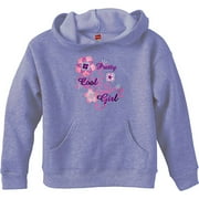 Hanes - Girl's StayClean Hooded Graphic Sweatshirt