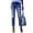 Dark Blue, variant on LYMAYTER Jeans for Women Skinny Stretchy Long Jeans Soft Slim Fit Distressed Denim Pants Comfy Classic Jeans S-2XL