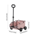 thumbnail image 3 of Outdoor Cats Trailer Suitable For Cats And Dogs Pet Strollers Foldable Small Dog Transport Carts, 3 of 6