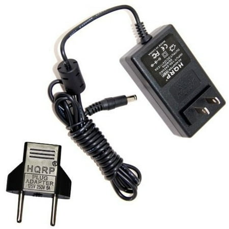 Dirt Devil Broom Vac (HQRP Charger for Dirt Devil MBV2030WHT MBV2030PNK MBV2030DD MBV2030REDX MBV2030RDX MBV2030RDQ MBV2030BUQ MBV2030BLQ MBV2030YLQ MBV2030WTQ Broom Vac Vacuum Cleaner AC Adapter + Euro Plug)