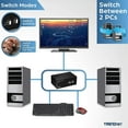 thumbnail image 5 of TRENDnet TK-240DP 2-Port Dual Monitor Display Port KVM Switch, 5 of 10