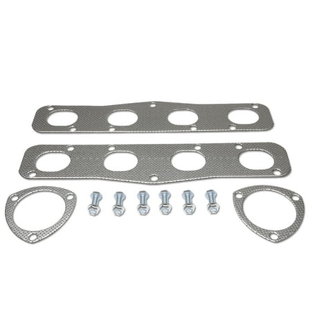 DNA Motoring GKTSET-HEMI-331 For 51-59 Chrysler Hemi 331-392 V8 Engine Aluminum Exhaust Manifold Header Gasket Set 52 53 54 55 56 57 58