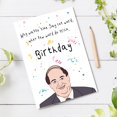 thumbnail image 4 of Tarjeta de cumpleaños divertida de The Office Bhiosng 20,5 x 13,5 cm, 4 of 7