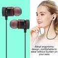 thumbnail image 4 of In-Ear Stereo In-Ear Headphone Stereo Earphone  Earphone Sports Earphone Fpr Phone Black,Red, 4 of 8