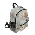 thumbnail image 2 of FORMRS School Backpack with Front Zippered Pocket 12" Student Travel Daypack, Beautiful Floral, 2 of 6