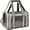 Gray, variant on Portable Pet Carrier for Small/Medium Cats & Dogs (Max 25 Lbs), TSA Approved Soft-Sided Travel Bag, Collapsible with Removable Mat & Mesh Design(Black)