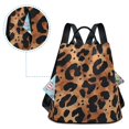thumbnail image 5 of FORMRS Women's Travel Backpack Purse Anti-Theft Hidden Pockets Casual Shoulder Bag, Leopard Pattern, 5 of 7