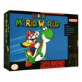 thumbnail image 2 of Super Mario World En Caja Snes Nuevo Sellado Con Acrílico, 2 of 8