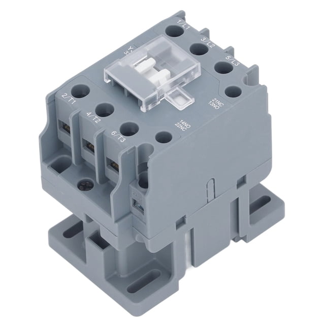 Interruptor De Contactor, Contactor Eléctrico Fácil Instalación 1 NO 1 NC Fuerte Capacidad De Carga Para Protección