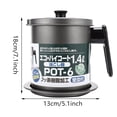 thumbnail image 2 of 1PC Cup Oil Pot Home Stainless Steel Filter Net Oil Bottle Kitchen Leak Proof Lard Oil Storage Tank, 2 of 3