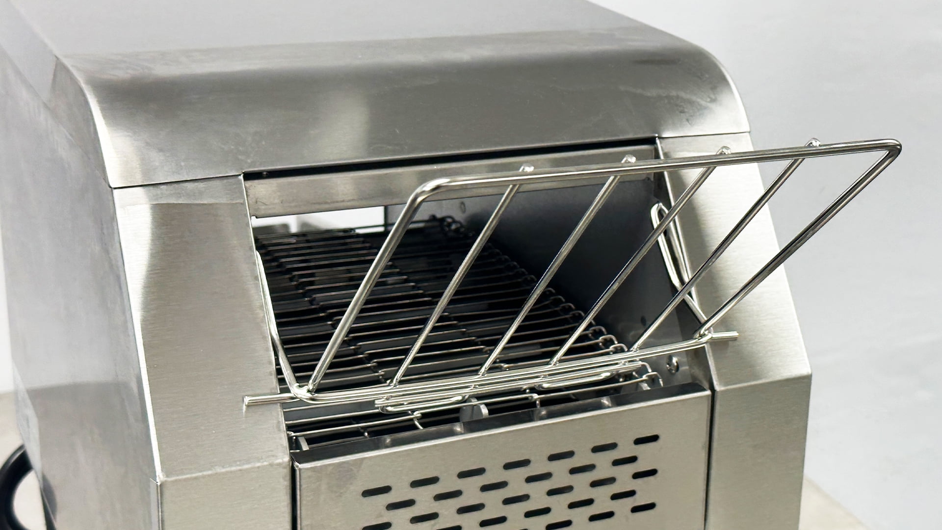 1340W Commercial Conveyor Toaster, Stainless Steel Toasters Countertop Electric Toster